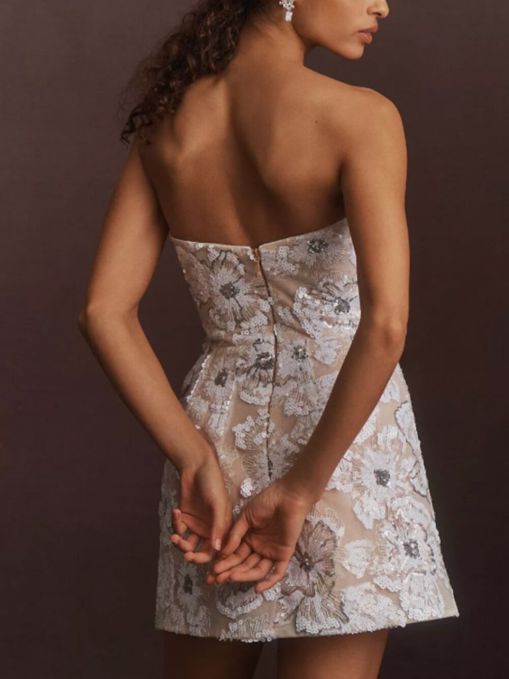Helsi caprice strapless mini dress - Picture 2 of 9